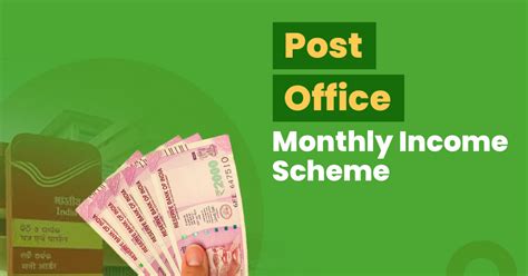 Post Office Monthly Income Scheme in 2022 .